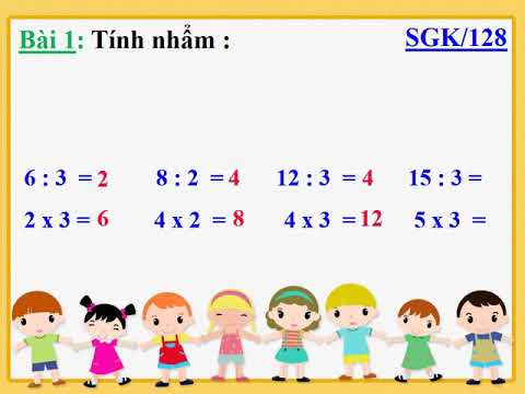 Tuần 26 Lớp 2 Môn Toán Bài Tìm số bị chia