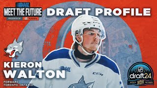 Countdown to the 2024 NHL Draft: Kieron Walton