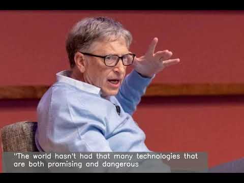 Video: Billas Gatesas Palygino Dirbtinį Intelektą Su Branduoliniais Ginklais - Alternatyvus Vaizdas