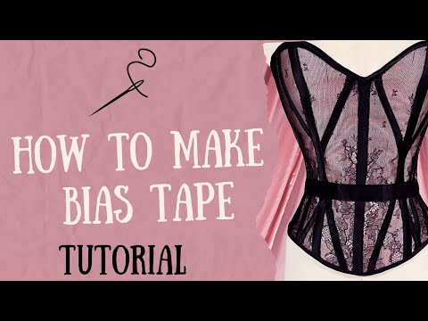 How To Make YourOwn Bias Tape Tutorial
