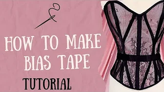 How To Make YourOwn Bias Tape Tutorial
