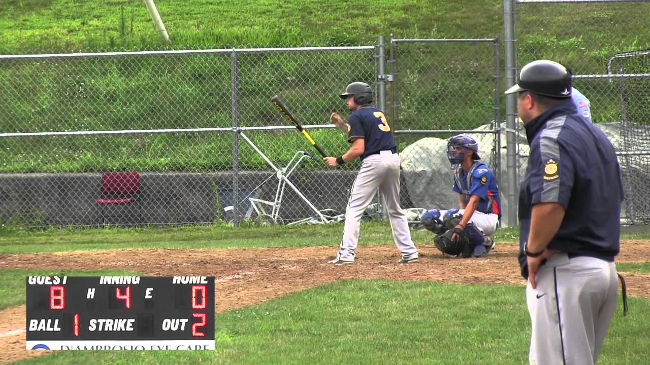 Milford Legion Baseball  - 2014 Zone 4 Semi-Finals - Game 2 at Leominster