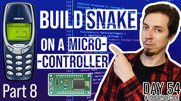Build Snake on a Microcontroller - Part 8: Scaling the Snake - Day 54 of #100DaysOfCode in IoT