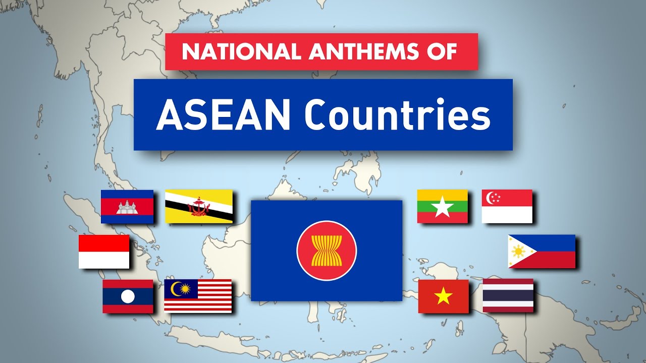 National Anthems of ASEAN Countries Compilation