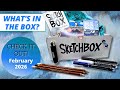 Sketchbox February 2026 Opening Artwork Review Subscription Art Supplies 