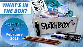 Sketchbox February 2026 Opening & Artwork Review Subscription Art Supplies
