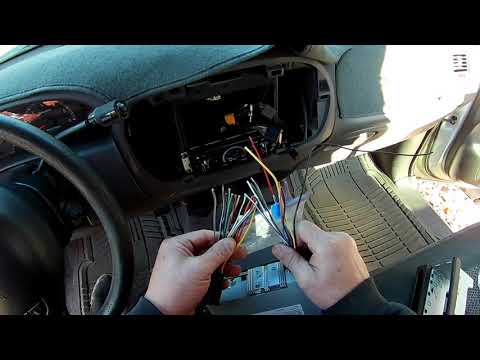 2000 ford f150 stereo install