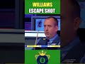 Mark Williams TOO GOOD Escape 😱🎱#snooker #shorts