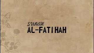 Ahmad Misbahi : Surah Al-Fatihah