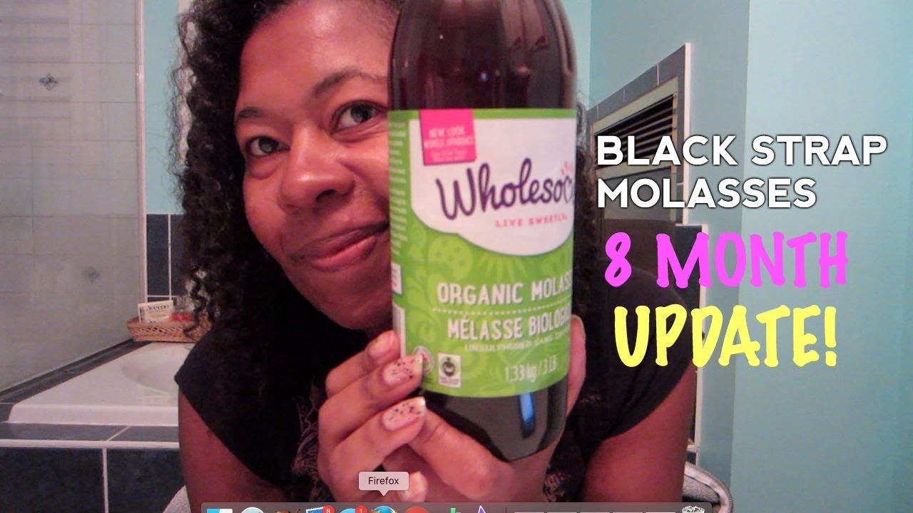 Blackstrap Molasses 8 month update! GREY HAIR REVERSAL ...