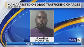 Foley man arrested on drug trafficking charges