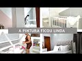 QUARTO DAS MENINAS ARRUMADO, PAREDE PINTADA, MUDEI TODOS OS QUARTOS