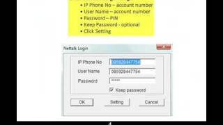 NetTalk SIP Dialer Configuration screenshot 5