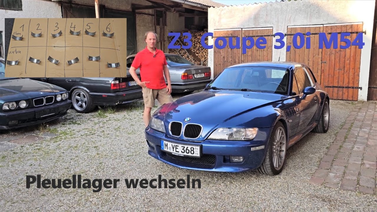 BMW Z3 3,0i Coupe mit M54 Motor Pleuellager tauschen. Wie sehen die Lager nach 140000 km aus?