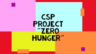 Corporate Social Policy - SDG's Project (Zero Hunger)