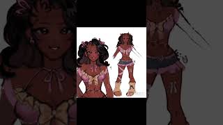 Draw with me!!!! #ibispaint #digitalart #cuteart #blackgirl