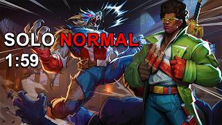 Marvel Rivals - Blood Hunt - Solo Blade Normal In 1:59 Minutes
