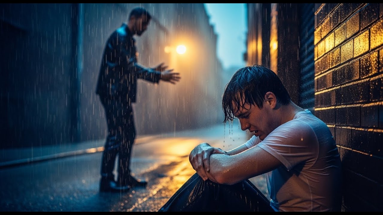 He Found Me Shaking in the Rain - Wrapped Himself Around Me | Gay Tale