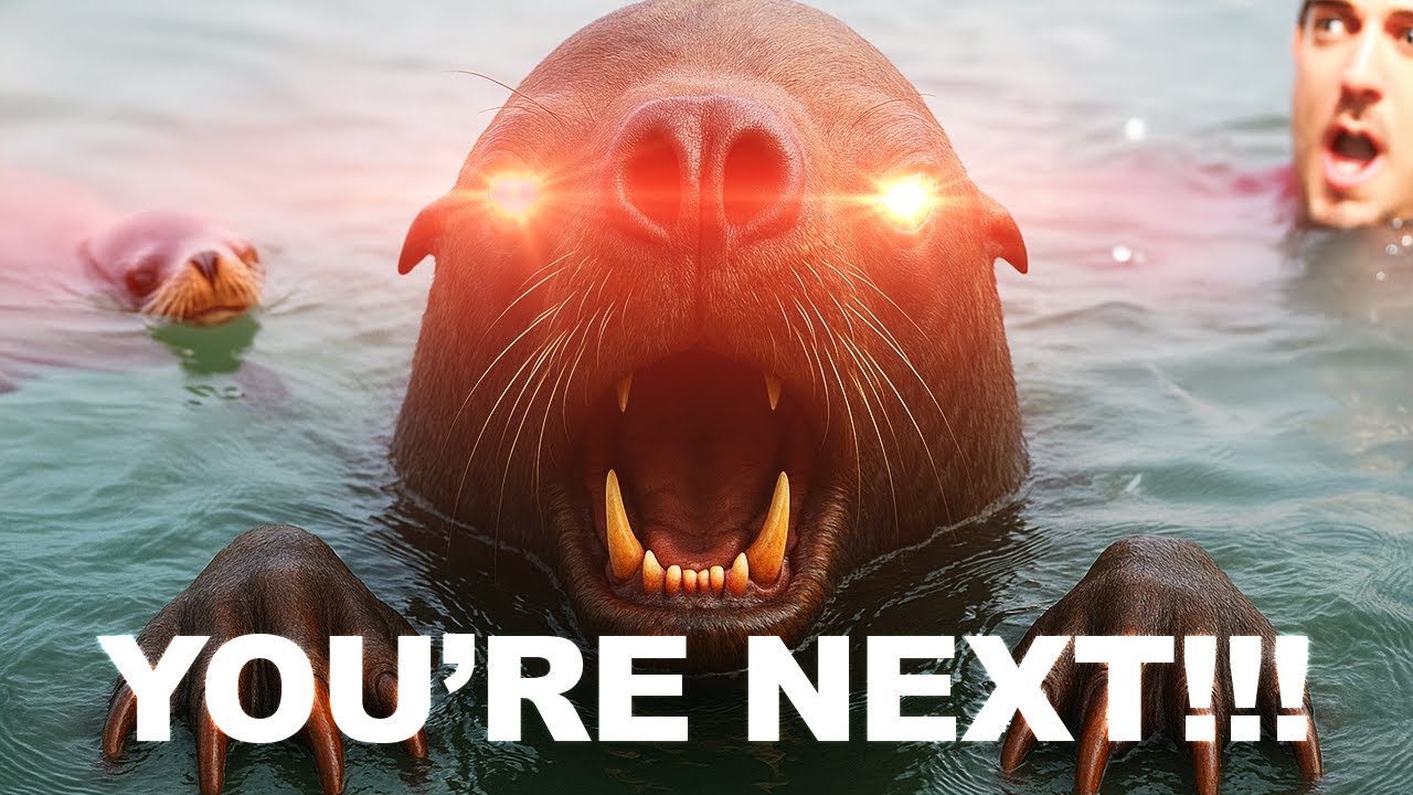 SEA LION ATTACK GONE DEMONIC! (risk to humans!! *WATCH BEFORE ITS TOO LATE*)