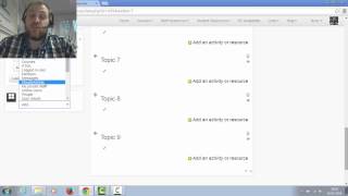 Adding Blocks in Moodle