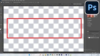 How to Make a Transparent Rectangle in Photoshop - Simple Tutorial