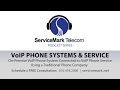 ServiceMark Telecom Podcast: On-Premise VoIP Phone System Using a Traditional Phone Company