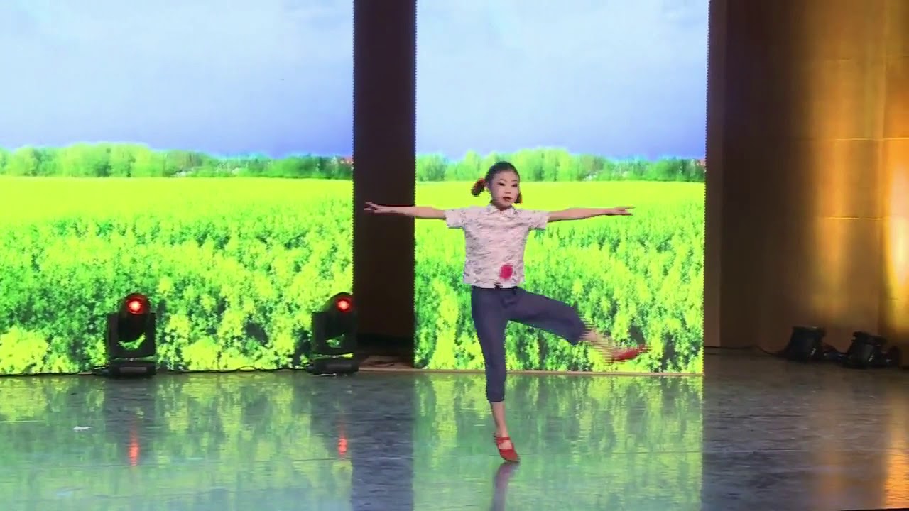 Nini XY An (age 11) Taoli Cup Int’l Dance Competition Beijing Station