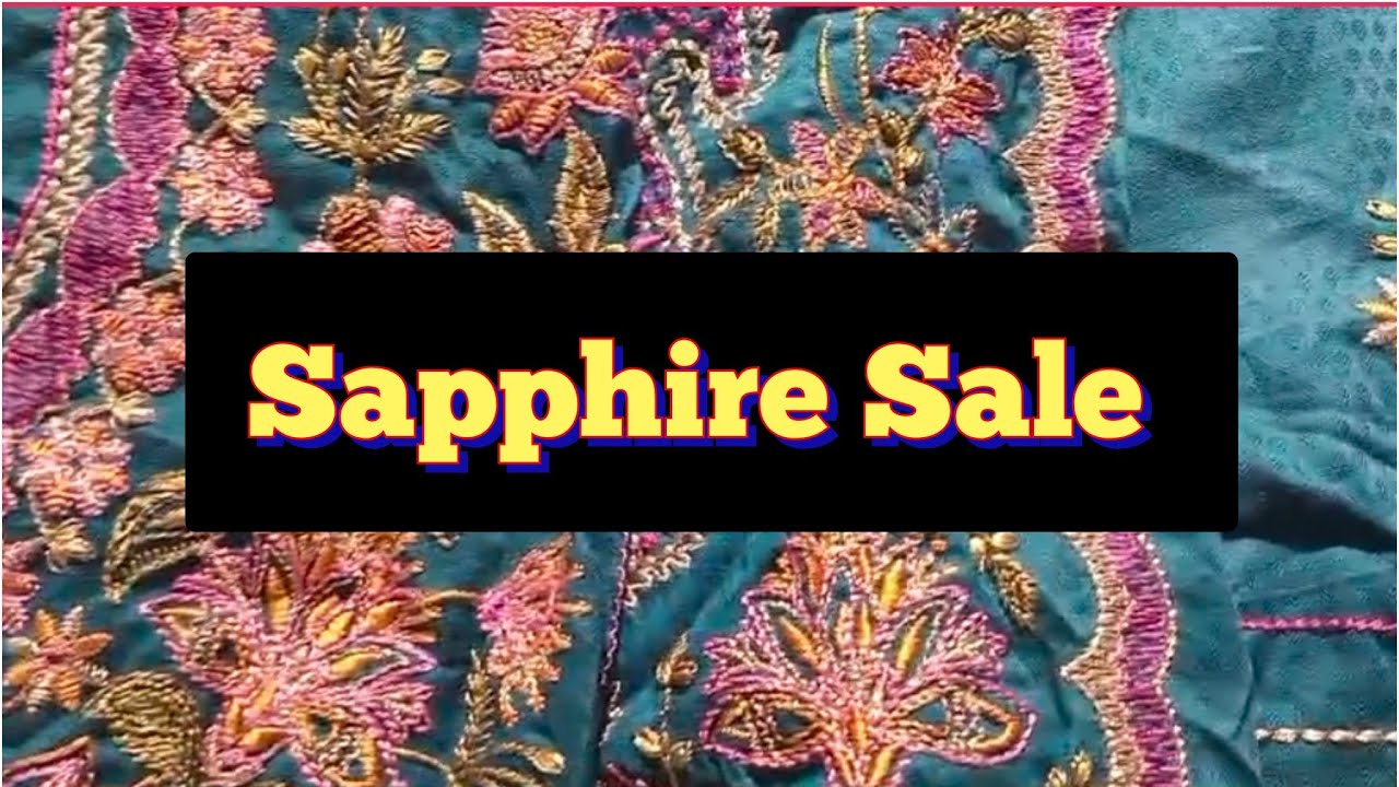Sapphire New Arrivals Winter Collection. Sapphire Volume 2 Starting Price 1500