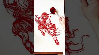 Stunning Sun Wukong Sugar Art絕美悟空糖畫，感受非遺匠心#肖奈糖畫#非遺守護人 #手工匠心