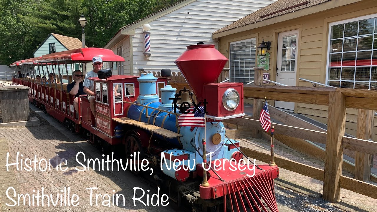 Train Ride Through Time Smithville, New Jersey’s Historic Charm in 4K