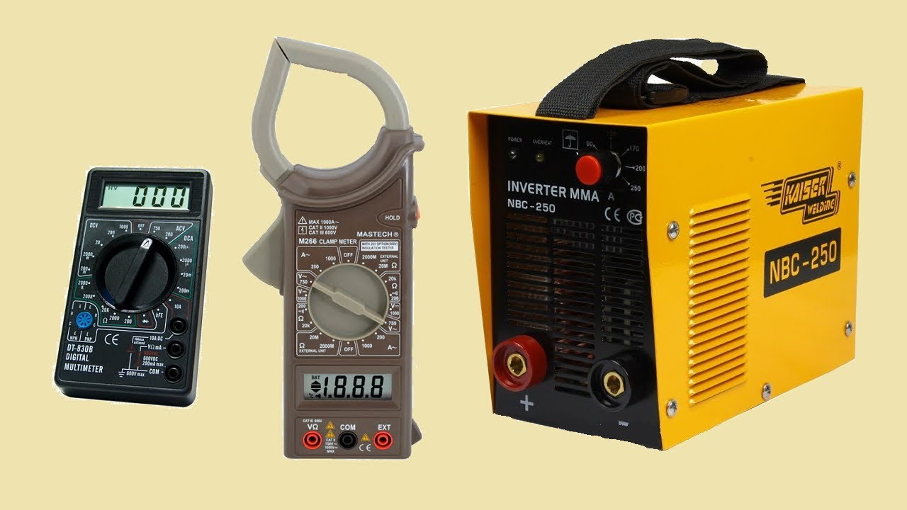Сварочный инвертор KAISER NBC-250 PROFI. Измерение параметров ...