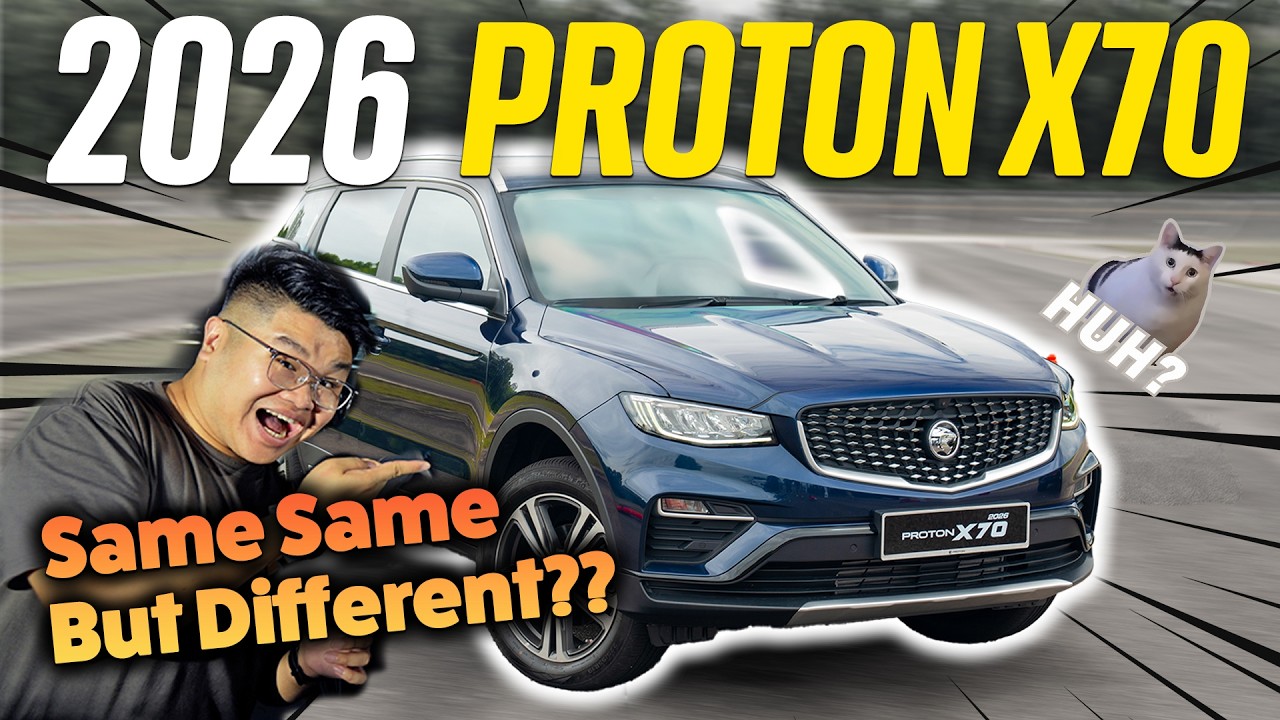 Лучший внедорожник до 100 000 ринггитов?: Первый взгляд на Proton X70 2026
