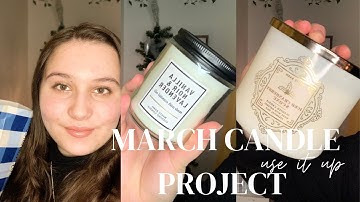 March Candle Project Use It Up