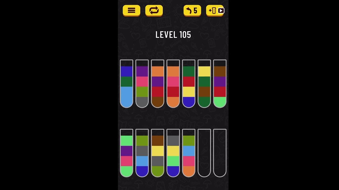 100 дверей челлендж уровень 105. Прохождение 105 уровня. Гет колор 245. Watersport puzzle уровни. Как пройти 105 уровень в игре get color.