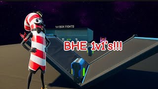 Playing BHE 1v1 Build fights😂#fortnite