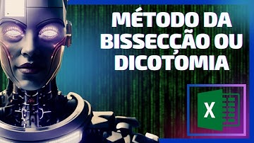 MÉTODOS NUMÉRICOS  - MÉTODO DA BISSECÇÃO NO EXCEL