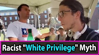 Charlie Effortlessly Dismantles the Racist "White Privilege" Myth (HEATED DEBATE)