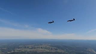 Formation flight 2022-04-30: 08-Extended Trail Rejoin