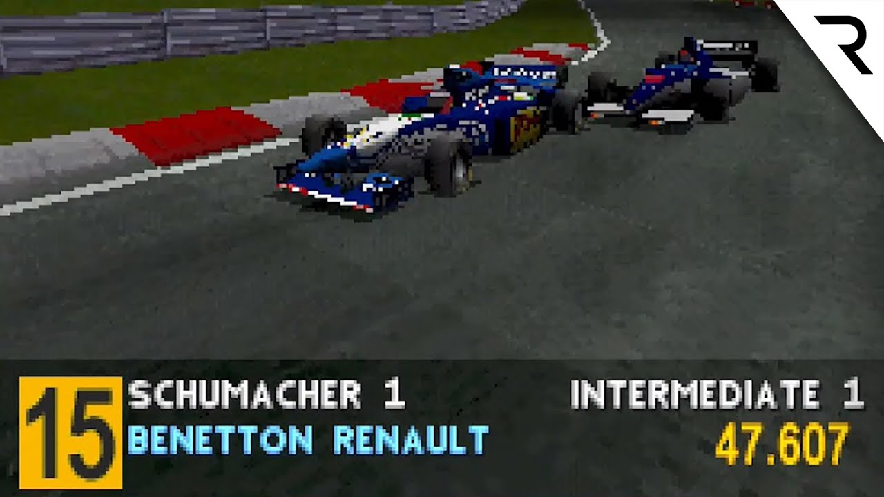 30 facts about the first Formula 1 PS1 game