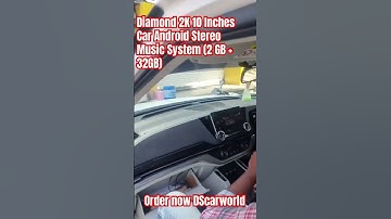 Diamond 2K 10 Inches Car Android Stereo Music System (2 GB + 32GB)#stereohearts #shorts #instagram