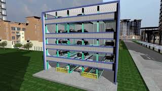Comb Type Smart Parking System PPY Model