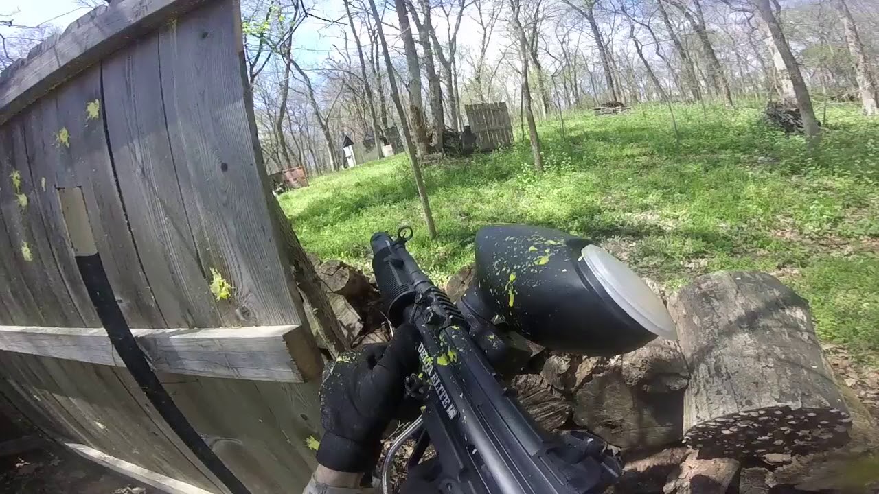 Husker Paintball POV Going HARD in the woods! (Nebraska 2018) YouTube