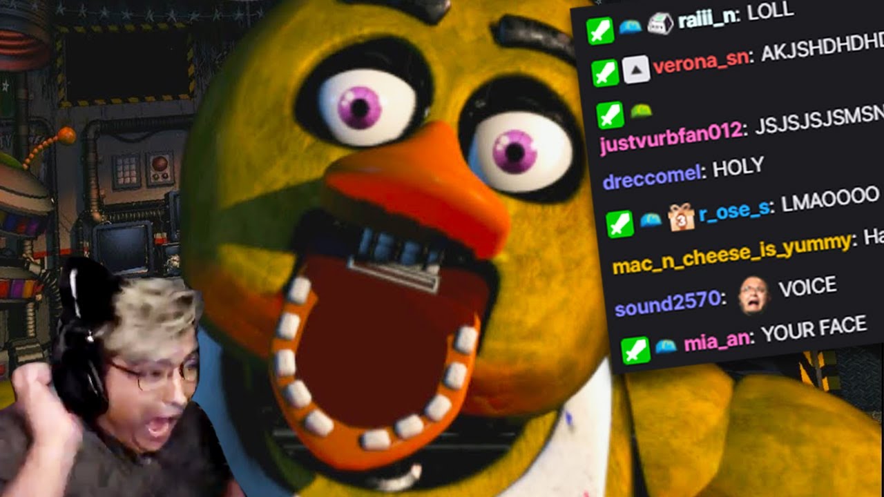 stream made me play five nights at freddy's for the first time...