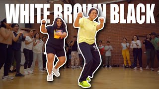 White Brown Black  Bhangra Funk Dance ( Los Angeles Class ) | BFunk | Karan Aujla