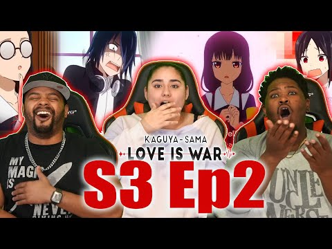 Preemptively Strikes ! Kaguya Sama: Love Is War Season 3 Episode 2 REACTION