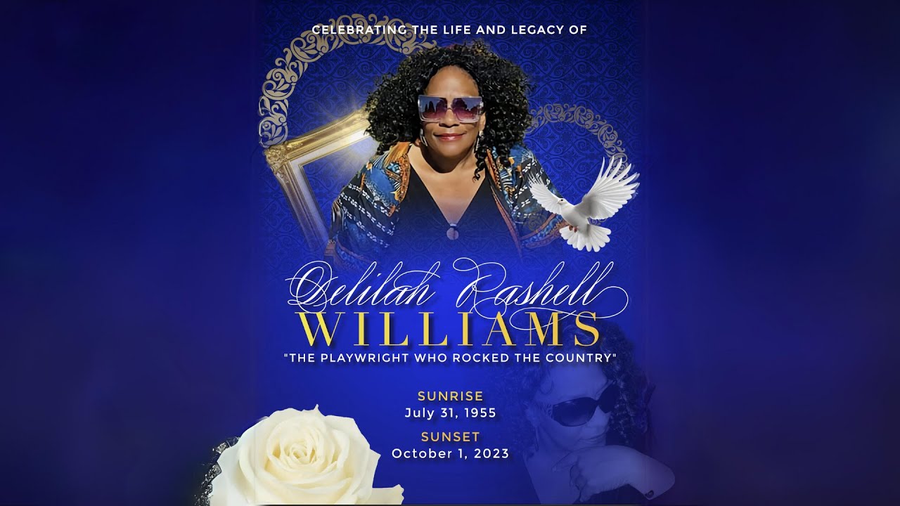 Celebration of Life Honoring Delilah Rashell Williams YouTube