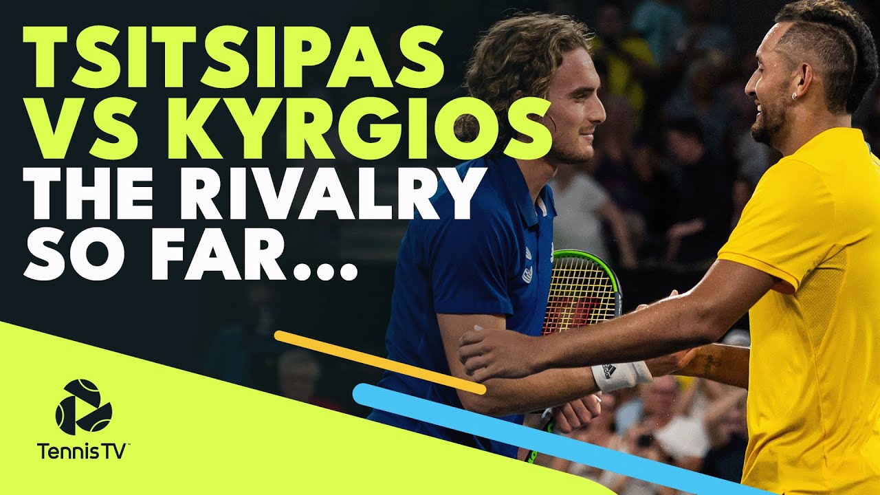 Nick Kyrgios holds up match vs. Stefanos Tsitsipas at Wimbledon to ...