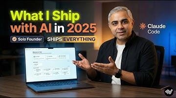 What One Person Can Ship with AI in 2025 | Claude Code Live Session [Extended Cut]