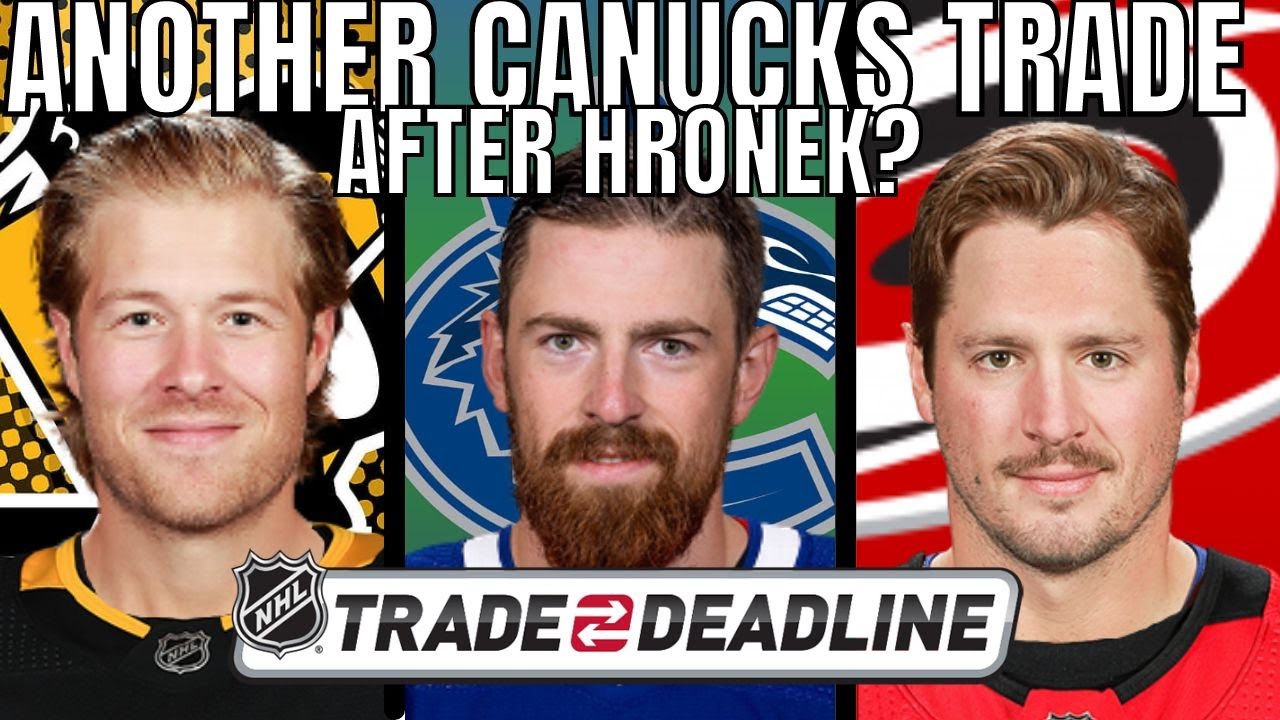 Canucks MUST have another trade after Hronek | Brock Boeser? JT Miller ...