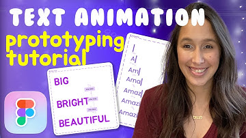 Animate Text in Figma Like a Pro | Figma Step-by-Step Tutorial